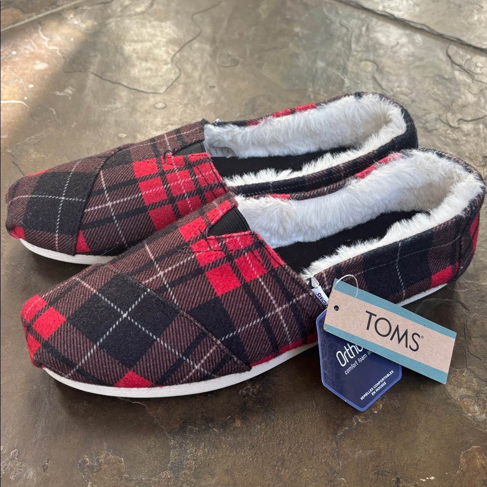Toms Alpargata Cozy Slip-On Flats - Picture 5 of 12